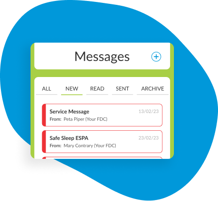 Messaging functionality